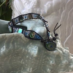 Tropical Mermaid abalone Octopus beach leather